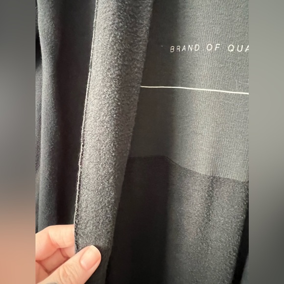 Charcoal Hooded Duster by YAYA - Picture 6 of 7